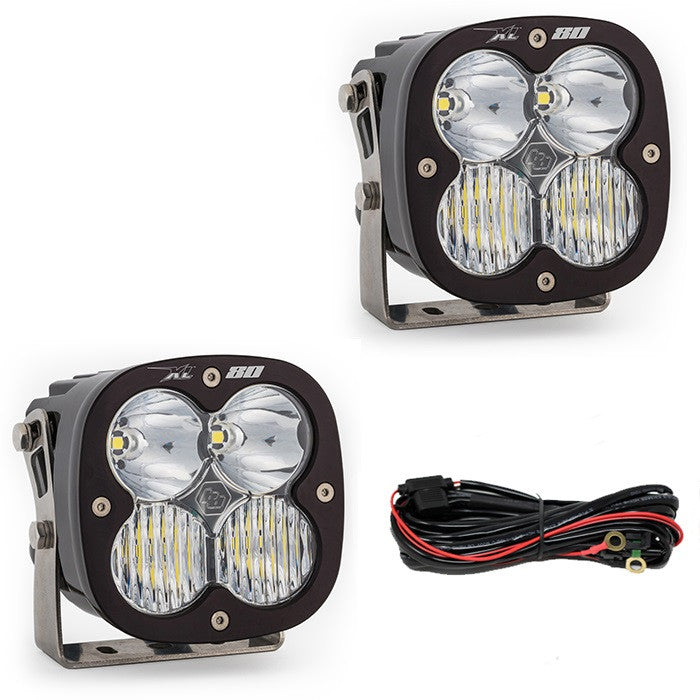 Jeep JL/JT XL80 Bumper Light Kit - Jeep 2020-2025 Gladiator; 2018-2025 Wrangler JL; NOTE: w/ OE Steel Bumper