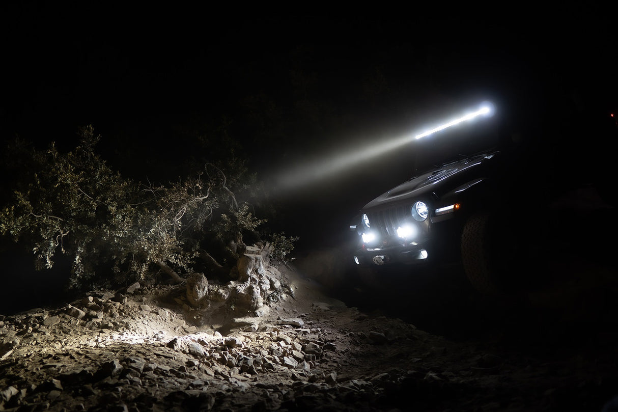 Jeep JL/JT XL Pro Bumper Light Kit - Jeep 2020-2025 Gladiator; 2018-2025 Wrangler JL; NOTE: w/ OE Steel Bumper