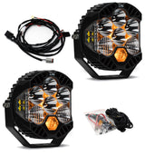 Jeep JL/JT LP6 Pro Bumper Light Kit - Jeep 2020-2025 Gladiator; 2018-2025 Wrangler JL; NOTE: w/ OE Steel Bumper