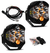 Jeep JL/JT LP6 Pro Bumper Light Kit - Jeep 2020-2025 Gladiator; 2018-2025 Wrangler JL; NOTE: w/ OE Steel Bumper