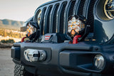 Jeep JL/JT LP4 Pro Bumper Light Kit - Jeep 2020-2025 Gladiator; 2018-2025 Wrangler JL; NOTE: w/ OE Steel Bumper
