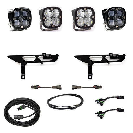 Ford Squadron SAE/Pro Fog Pocket Light Kit - Ford 2021-23 F-150; NOTE: w/o Daytime Running Lights (DRL)
