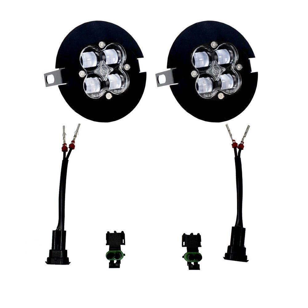 Ford/Toyota Squadron SAE Fog Pocket Light Kit - Ford 2006-14 F-150; Toyota 2005-11 Tacoma; 2007-13 Tundra