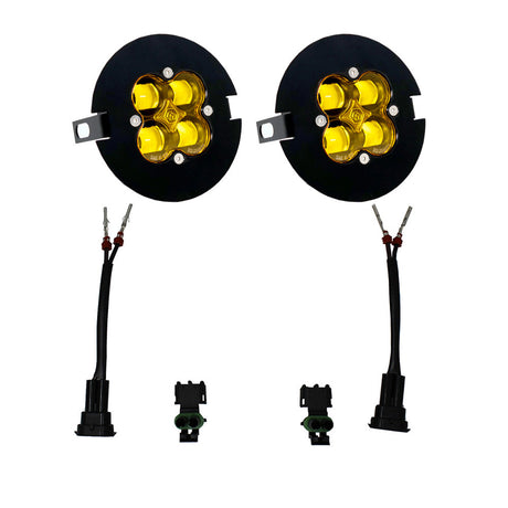 Ford/Toyota Squadron SAE Fog Pocket Light Kit - Ford 2006-14 F-150; Toyota 2005-11 Tacoma; 2007-13 Tundra
