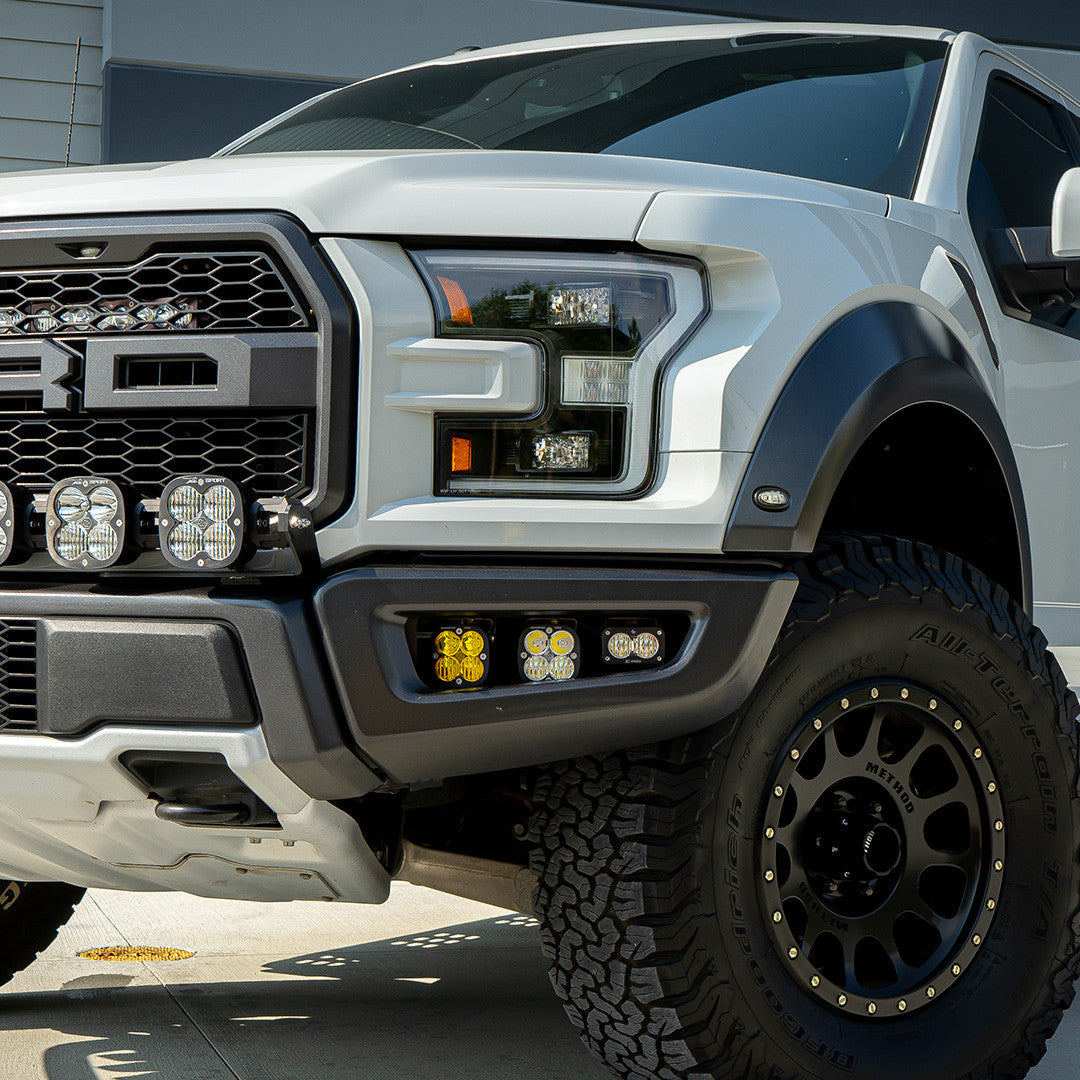 Ford Squadron SAE/S2 Fog Pocket Light Kit - Ford 2017-20 F-150; NOTE: Raptor