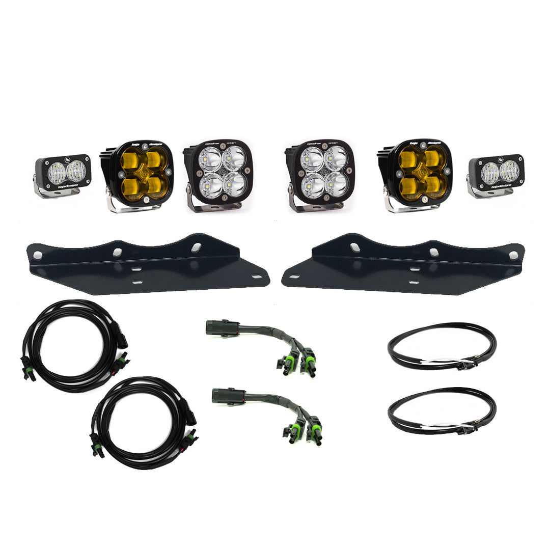 Ford Squadron SAE/S2 Fog Pocket Light Kit - Ford 2017-20 F-150; NOTE: Raptor