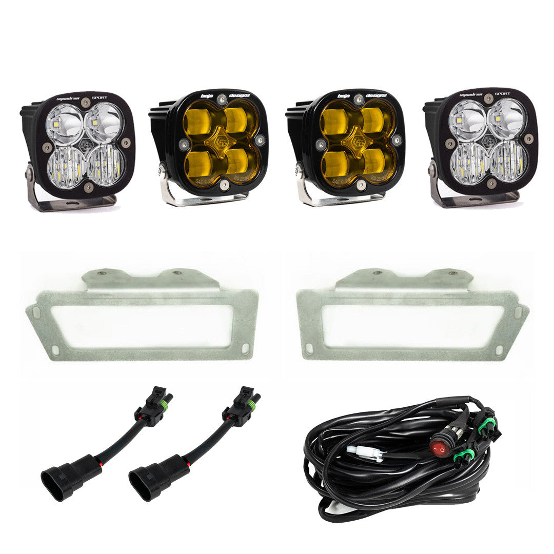 RAM Squadron SAE Fog Pocket Light Kit - RAM 2009-10 1500; RAM 2011-12 1500; 2010-18 2500/3500