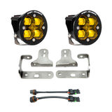 Jeep JL/JT Squadron-R SAE Fog Pocket Light Kit - Jeep 2020-2025 Gladiator; 2018-2025 Wrangler JL; NOTE: w/ OE Sport Bumper