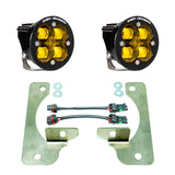 Jeep JL/JT Squadron-R SAE Fog Pocket Light Kit - Jeep 2020-2025 Gladiator; 2018-2025 Wrangler JL; NOTE: w/ OE Rubicon Bumper