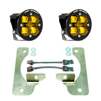 Jeep JL/JT Squadron-R SAE Fog Pocket Light Kit - Jeep 2020-2025 Gladiator; 2018-2025 Wrangler JL; NOTE: w/ OE Rubicon Bumper