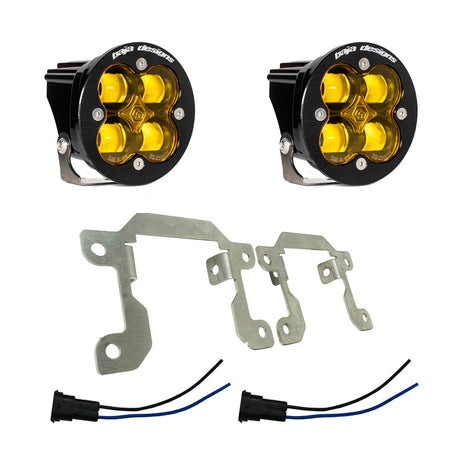 Ford/Subaru Squadron-R SAE Fog Pocket Light Kit - Ford 2014-17 Fiesta ST; 2013-14 Focus ST; 2013-16 Fusion; 2015-17 Mustang; 2015-16 Transit; 2013-16 BRZ/Impreza; 2013-19 Crosstrek; 2014-18 Forrester, 2010-12 Legacy/Outback; 2015-19 WRX/STI