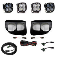 Ford Squadron SAE/Pro Fog Pocket Light Kit - Ford 2020-22 F-250/350 Super Duty