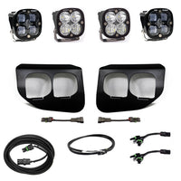 Ford Squadron SAE/Pro Fog Pocket Light Kit - Ford 2020-22 F-250/350 Super Duty