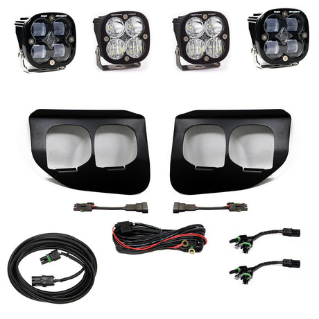 Ford Squadron SAE/Sport Fog Pocket Light Kit - Ford 2020-22 F-250/350 Super Duty