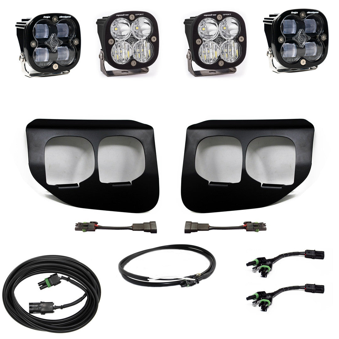 Ford Squadron SAE/Sport Fog Pocket Light Kit - Ford 2020-22 F-250/350 Super Duty
