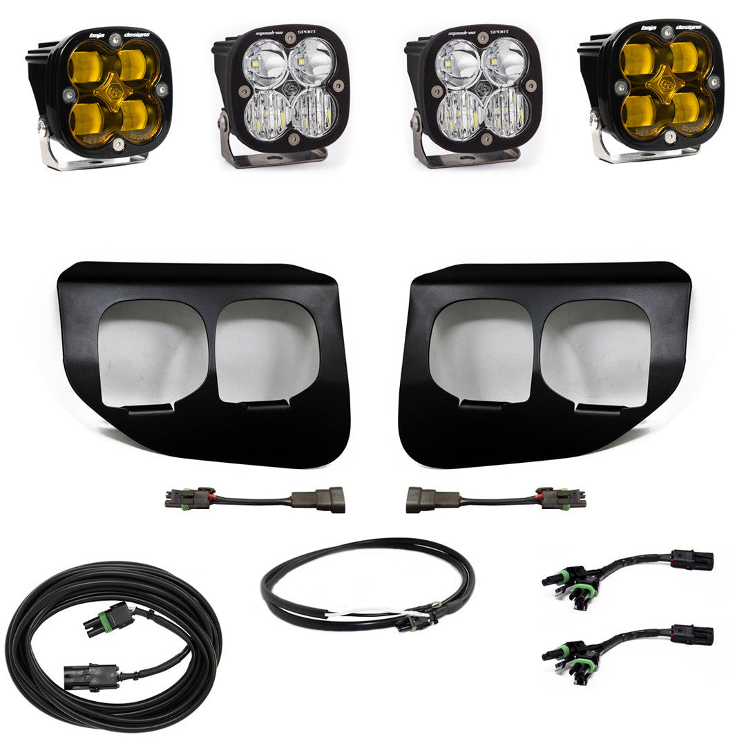 Ford Squadron SAE/Sport Fog Pocket Light Kit - Ford 2020-22 F-250/350 Super Duty