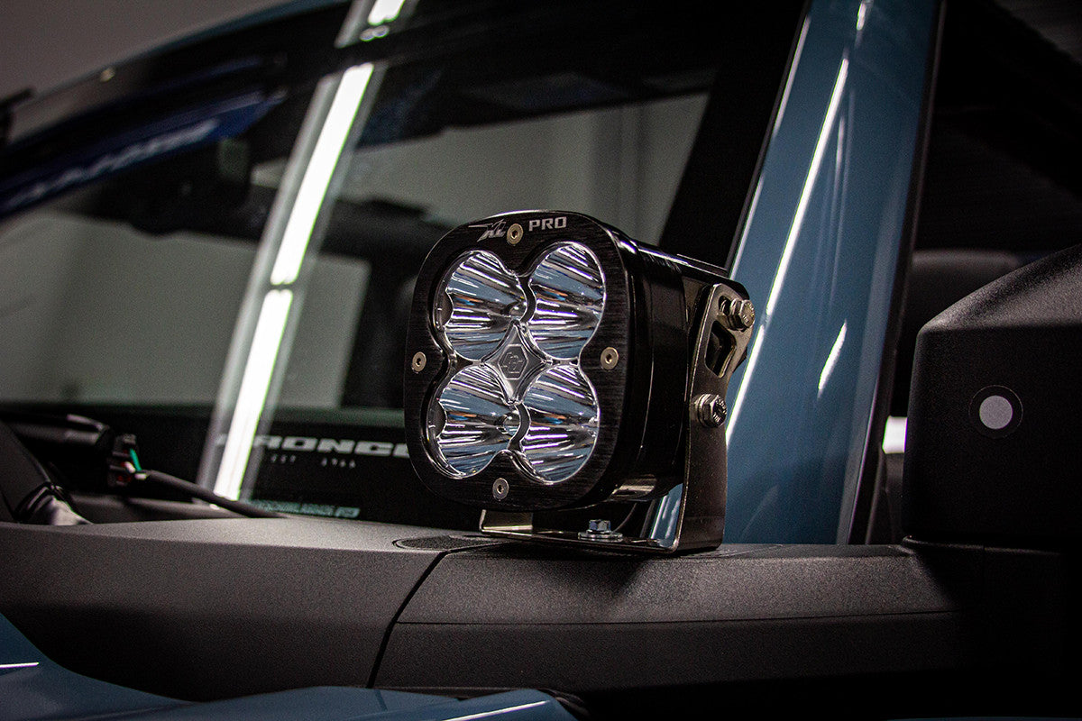 Ford XL Pro A-Pillar Light Kit - Ford 2021-2025 Bronco; 2022-2025 Bronco Raptor