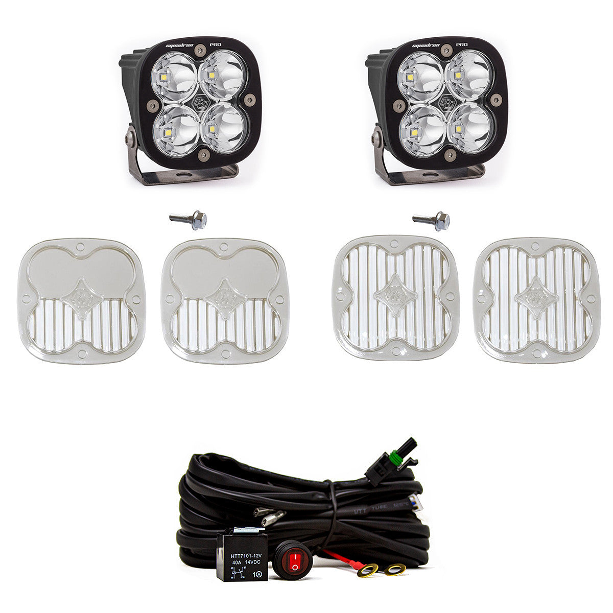 Ford Squadron Pro A-Pillar Light Kit - Ford 2021-2025 Bronco; 2022-2025 Bronco Raptor