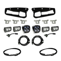 Ford Squadron SAE/Dual S2 Sport Steel Bumper Fog Pocket Light Kit - Ford 2021-2025 Bronco; 2022-2025 Bronco Raptor; NOTE: w/ OE Steel Bumper