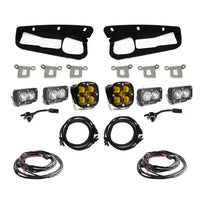 Ford Squadron SAE/Dual S2 Sport Steel Bumper Fog Pocket Light Kit - Ford 2021-2025 Bronco; 2022-2025 Bronco Raptor; NOTE: w/ OE Steel Bumper