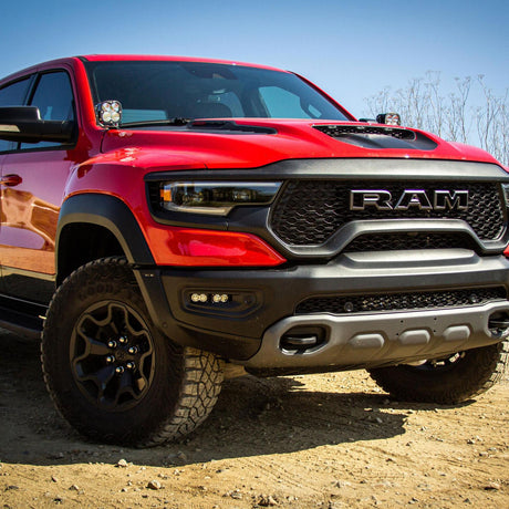 RAM XL Pro A-Pillar Light Kit - RAM 2019-24 1500 Rebel; 2021-24 1500 TRX