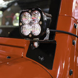 Jeep JK Squadron Sport A-Pillar Light Kit - Jeep 2007-18 Wrangler JK