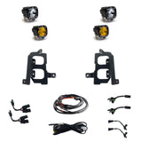 GMC S1 Dual Fog Pocket Light Kit - GMC 2020-23 Sierra 2500HD/3500HD
