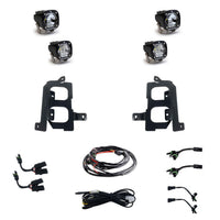 GMC S1 Dual Fog Pocket Light Kit - GMC 2020-23 Sierra 2500HD/3500HD