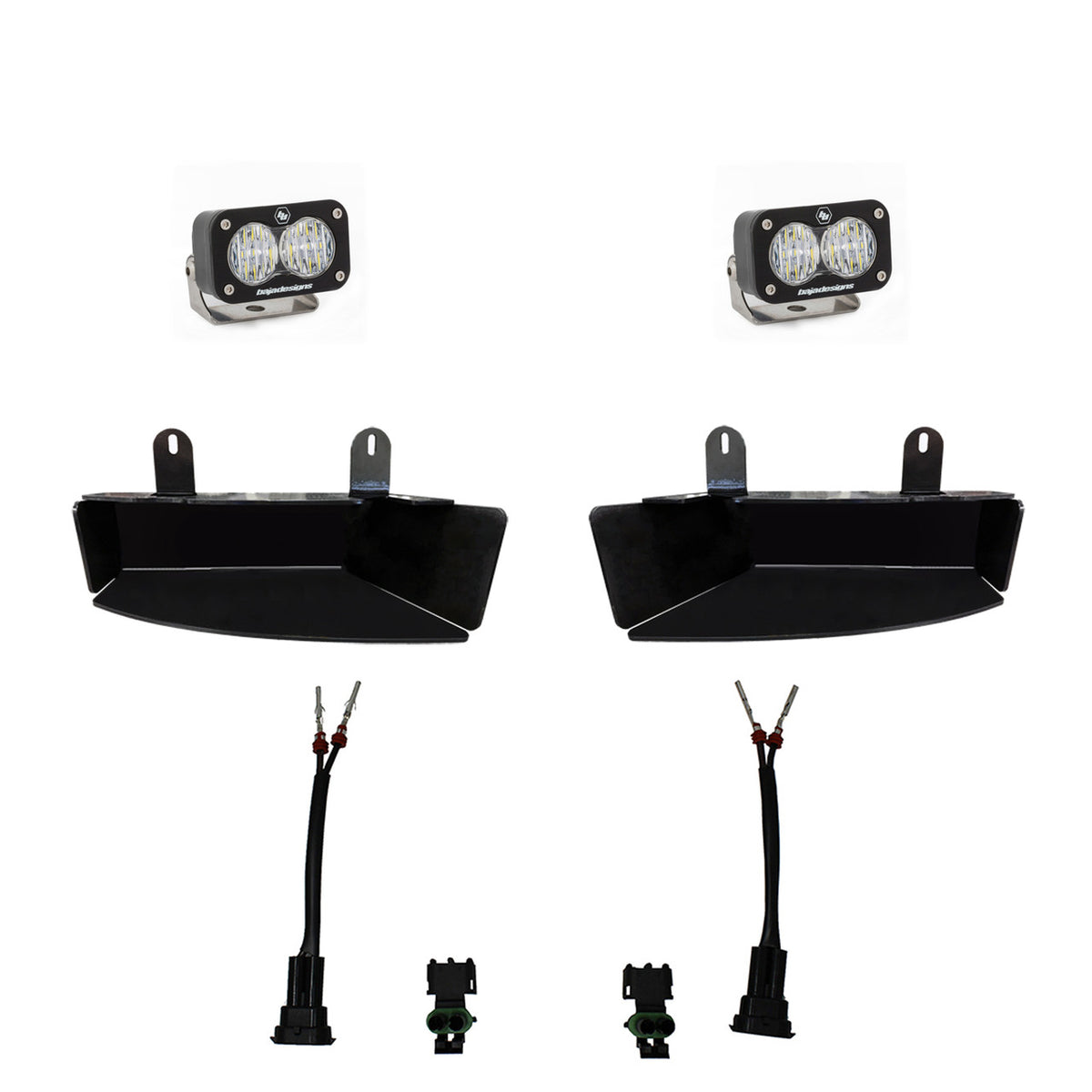RAM S2 Sport Fog Pocket Light Kit - RAM 2019-2025 2500/3500
