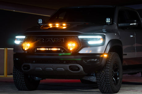 RAM LP9 Pro Bumper Light Kit - RAM 2019-24 1500 Rebel; 2021-24 1500 TRX
