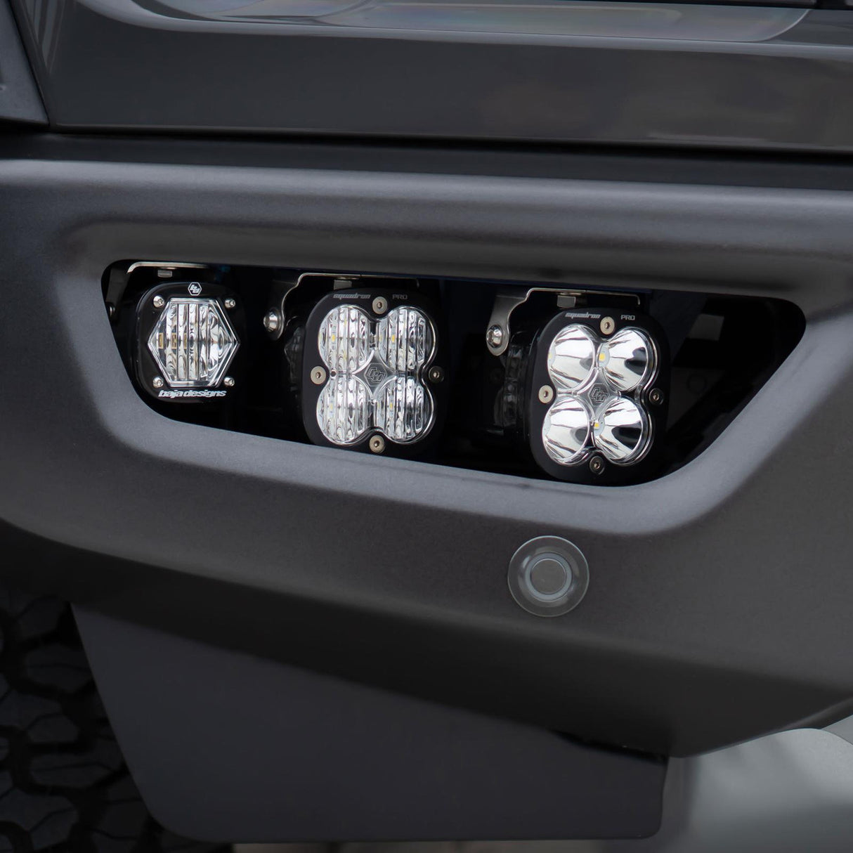 Ford Squadron Pro/S1 Fog Pocket Light Kit - Ford 2021-2025 F-150; NOTE: Raptor