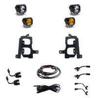GMC S1 Dual Fog Pocket Light Kit - GMC 2019-22 Sierra 1500