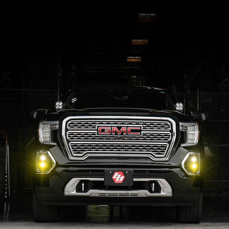 GMC S1 Dual Fog Pocket Light Kit - GMC 2019-22 Sierra 1500