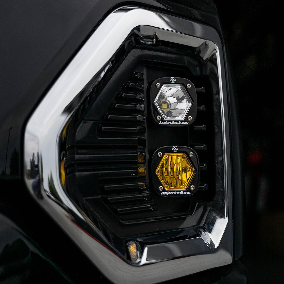 GMC S1 Dual Fog Pocket Light Kit - GMC 2019-22 Sierra 1500