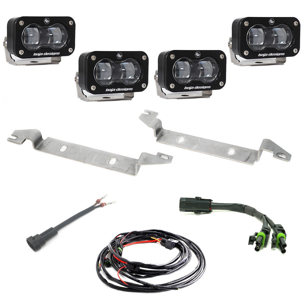 Toyota S2 SAE OEM Fog Light Replacement Kit - Toyota 2023-2025 Sequoia