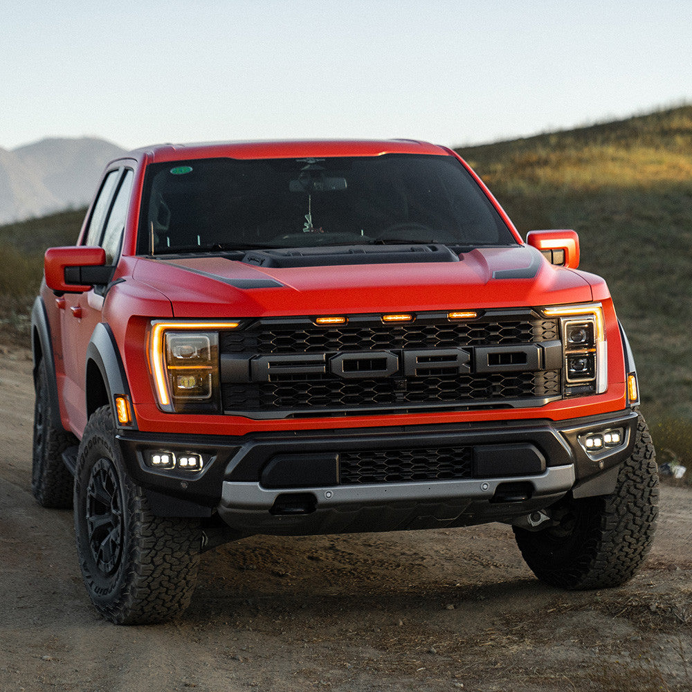 Ford Raptor S2 SAE Dual Fog Pocket Kit - Ford 2021-2025 F-150 Raptor, 2024-2025 F-150 Raptor 37/R