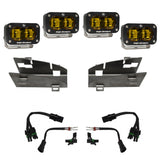 RAM Dual S2 SAE Fog Pocket Light Kit - RAM 2019-24 1500 Rebel; 2021-24 1500 TRX