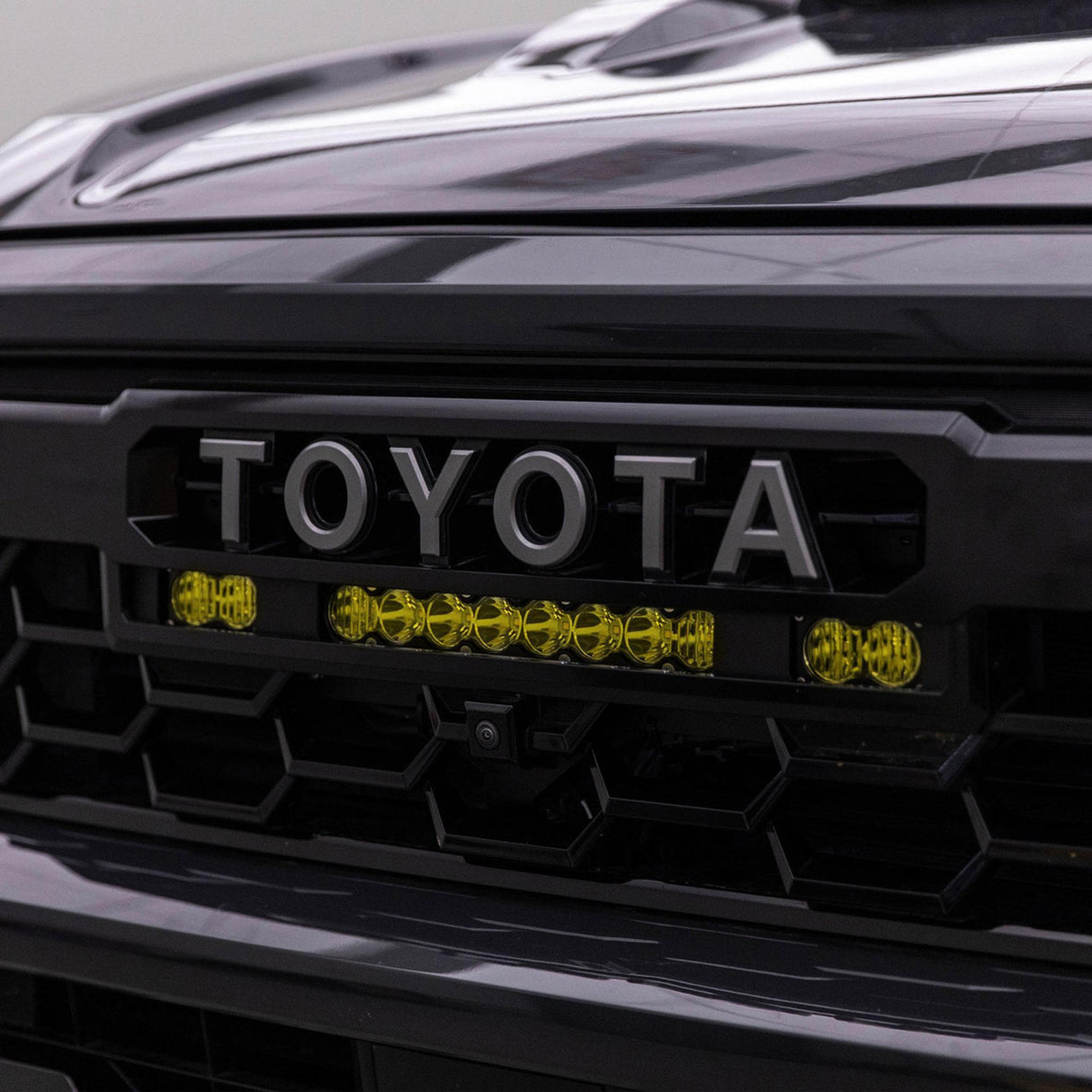 Toyota S8 10" Light Bar / S2 Pro TRD Pro Grille Conversion Light Kit - 2024-On Toyota Tacoma