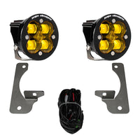Squadron R SAE Fog Pocket Light Kit - Jeep 2010-18 Wrangler JK; NOTE: w/ Premium OE Bumper