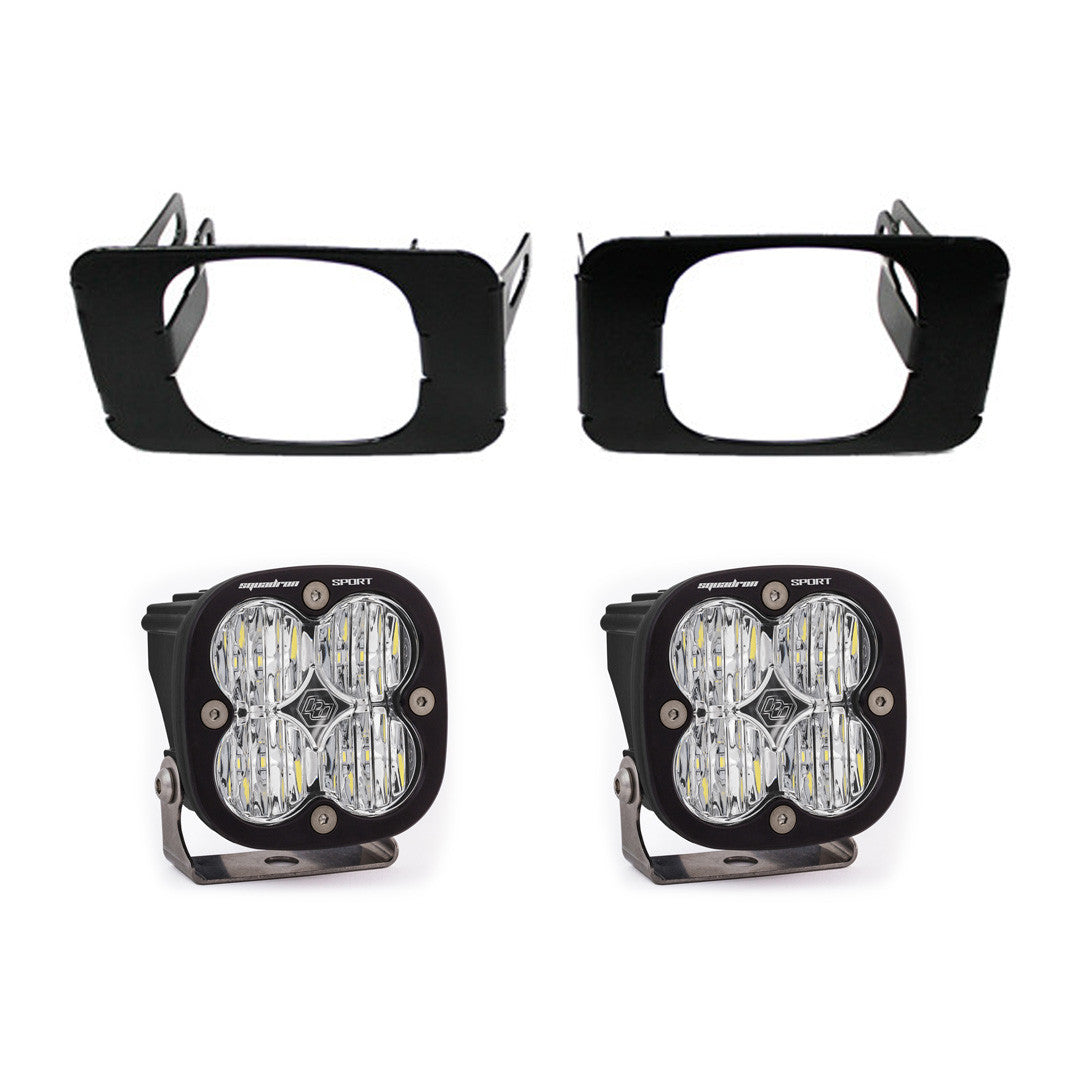 Ford Squadron Sport Fog Pocket Light Kit - Ford 2015-20 F-150; 2017-22 F-250/350 Super Duty