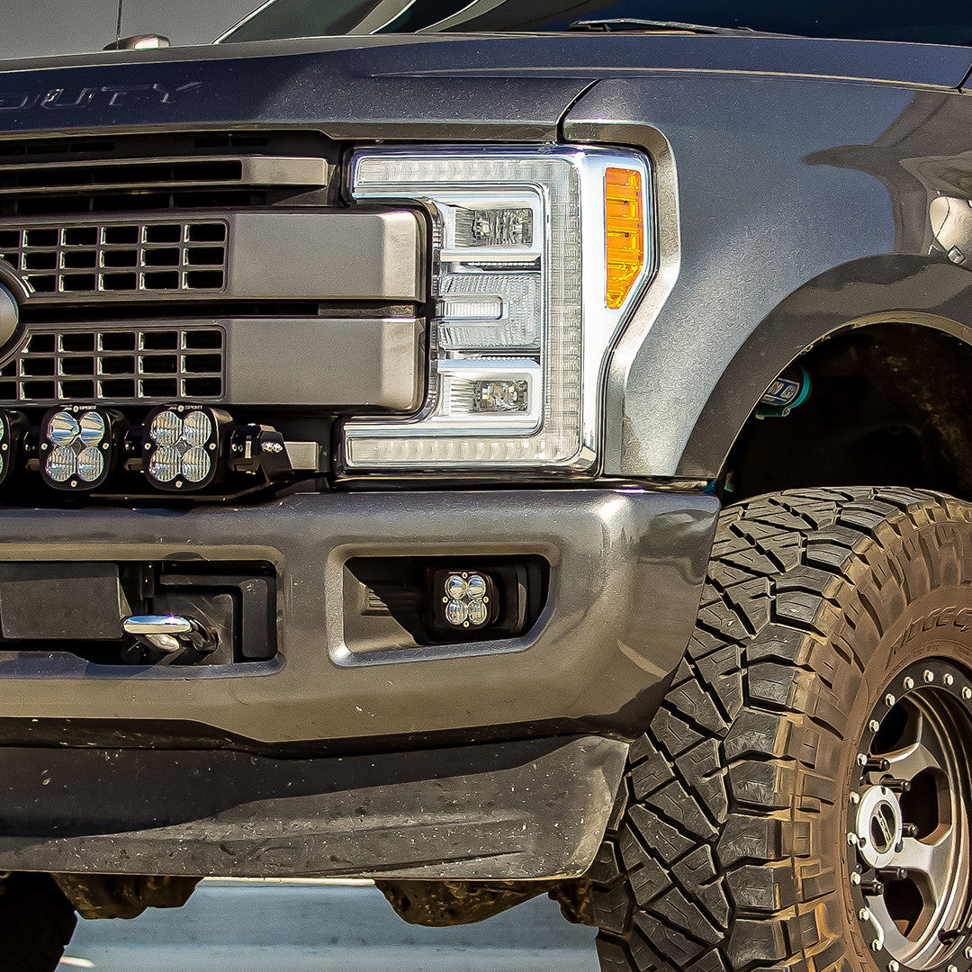Ford Squadron Sport Fog Pocket Light Kit - Ford 2015-20 F-150; 2017-22 F-250/350 Super Duty