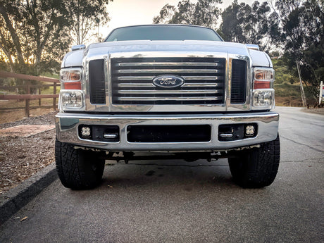 Ford Squadron SAE Fog Pocket Light Kit - Ford 1999-10 F-250/350 Super Duty