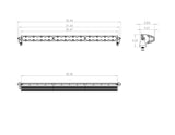 S8 Straight LED Light Bar - Universal