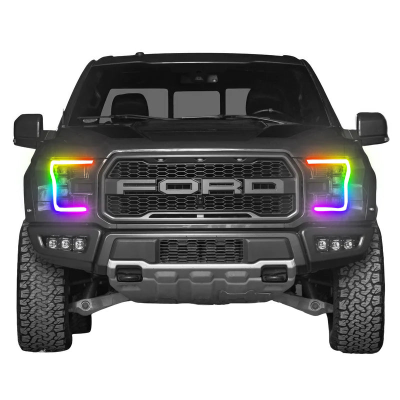 Ford F-150: Multicolor Flow Series Headlights (2015-2017) | XB Morimoto