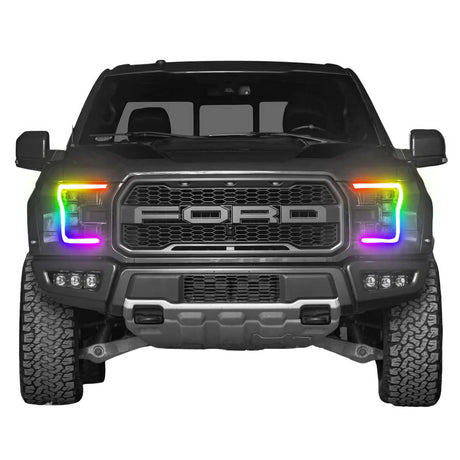Ford F-150: Multicolor Flow Series Headlights (2015-2017) | XB Morimoto