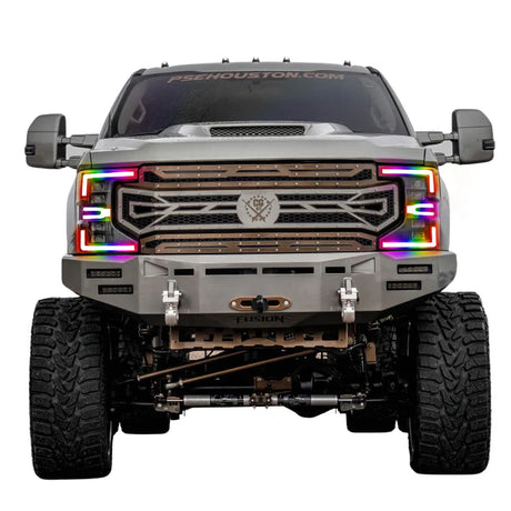 Ford Super Duty: Multicolor Flow Series Headlights (2020-2022) | XB Morimoto