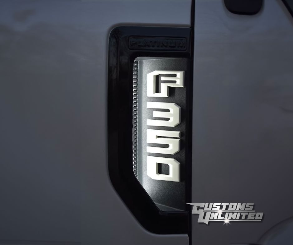 2017-2022 SuperDuty LED Fender Badge Kit