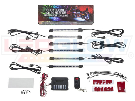 Flexible Million Color LED Motorcycle Lighting Kit