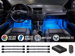 Flexible Million Color LED Interior Lighting Kit