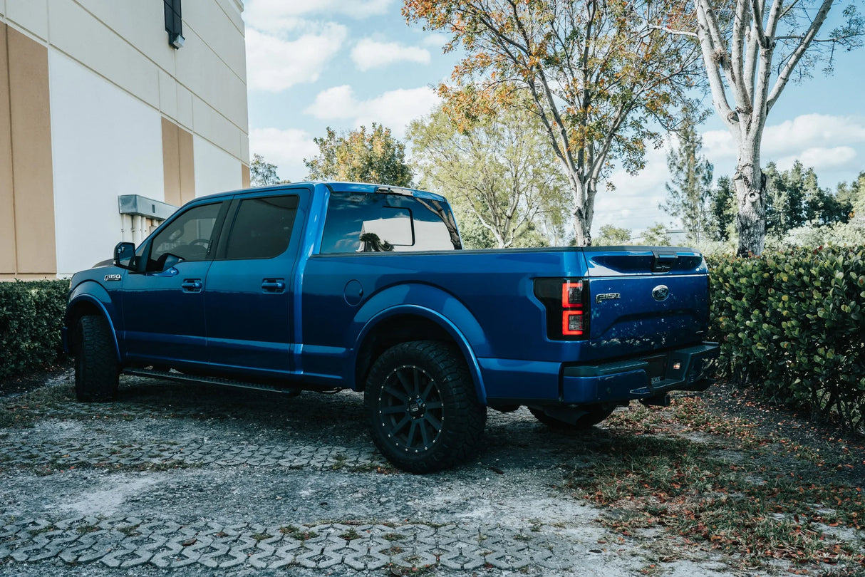 Ford F150 15-17 Tail Lights LED in Smoked